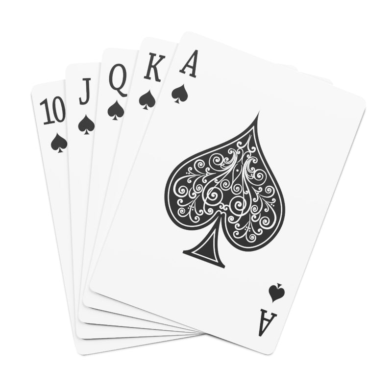 Trellis Print Playing Cards
