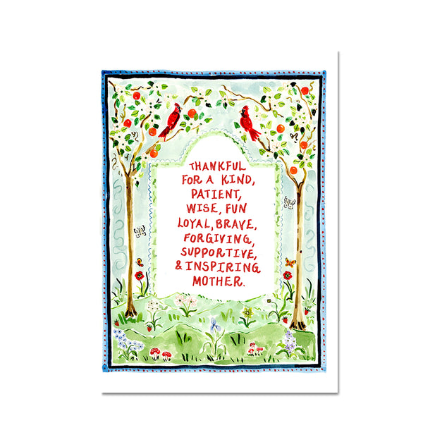 Mother's Day Cardinals Card