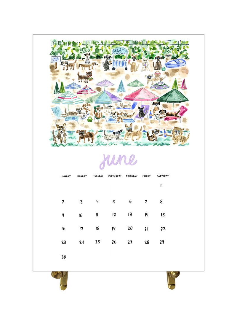 2024 Desk Calendar, Dog Edition
