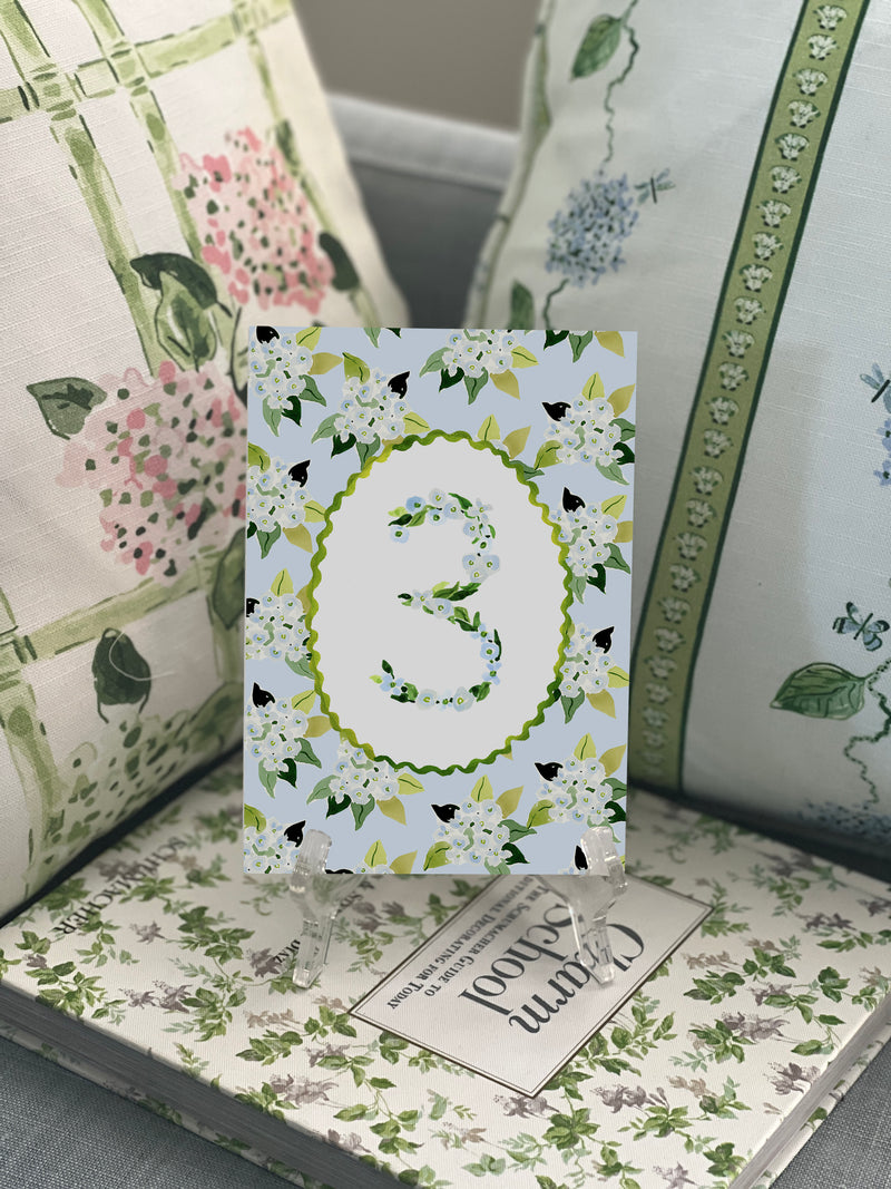 Baby Milestone Cards: Flower Set