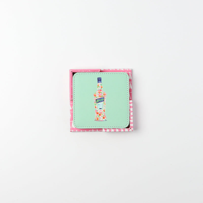 Cocktails Coasters, Set of 4