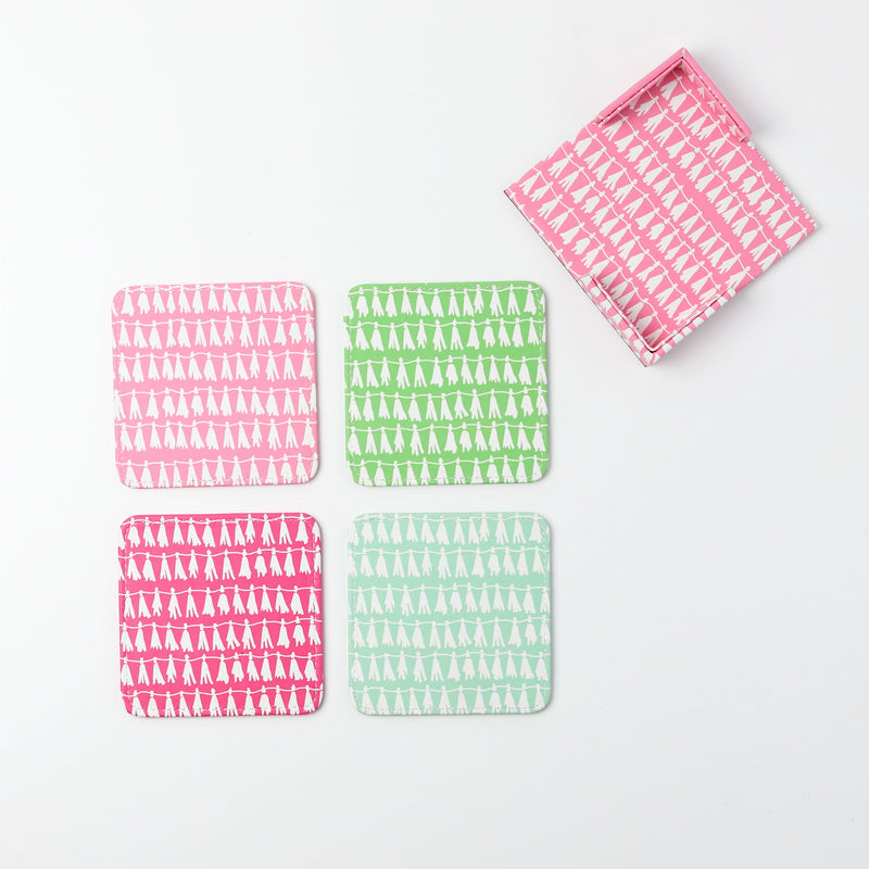 Cocktails Coasters, Set of 4