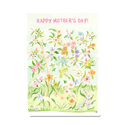 Mother's Day Garden Chinoiserie Card