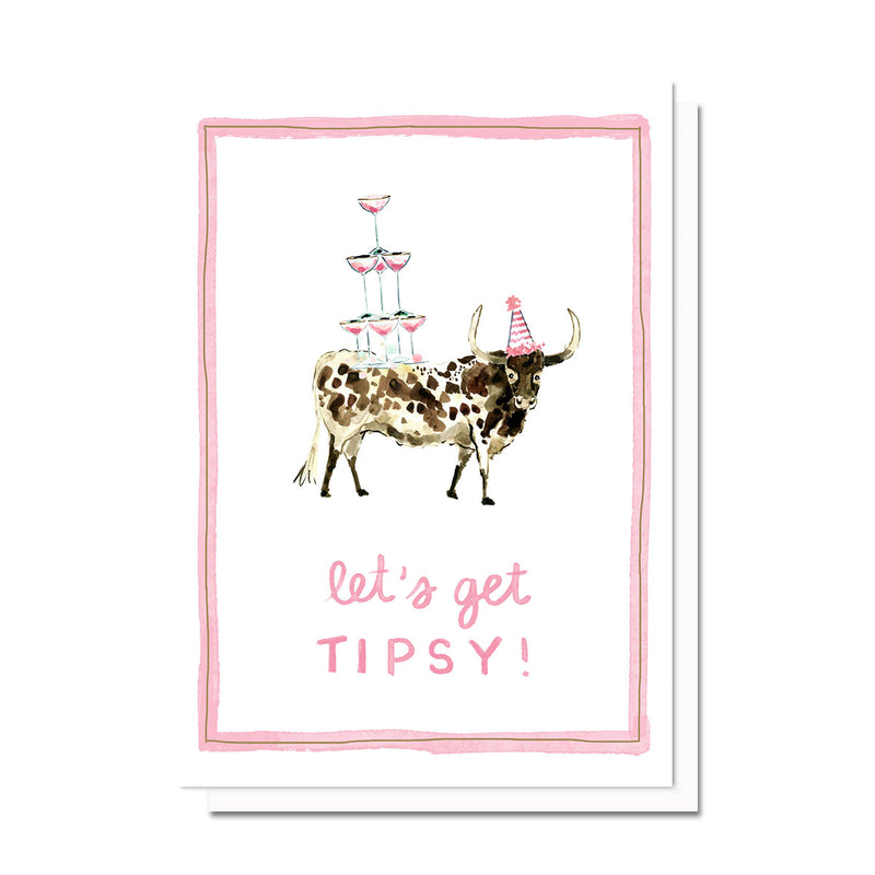 Tipsy Celebration Card