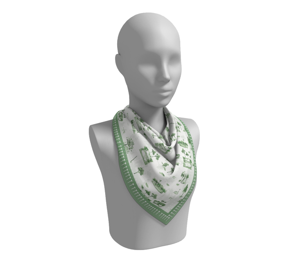 Engrave The Cross Ⅷ GKT scarf Kyger Golf Scarf – Evelyn Henson