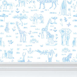 Safari Wallpaper, Blue
