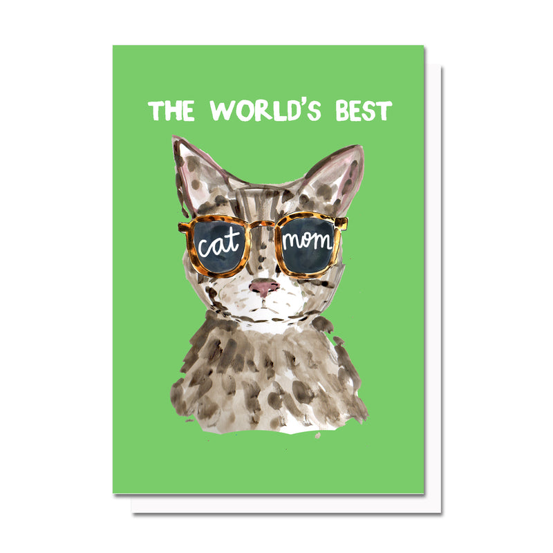 World's Best Cat Mom/Dad Card