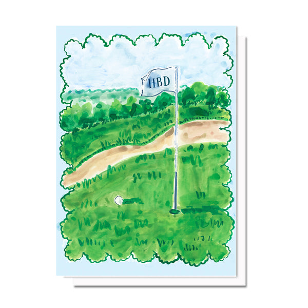 HBD Golf Card Evelyn Henson