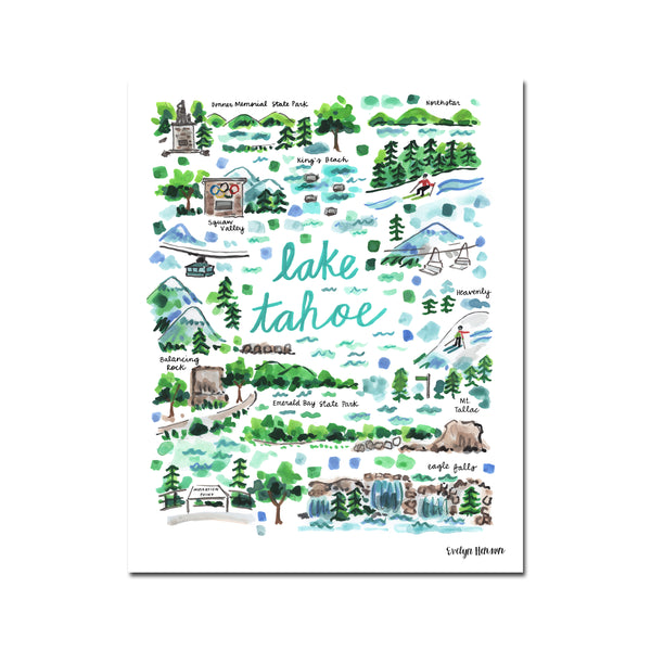 "Lake Tahoe" Fine Art Print