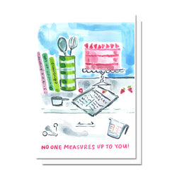 Measures Up to You Card