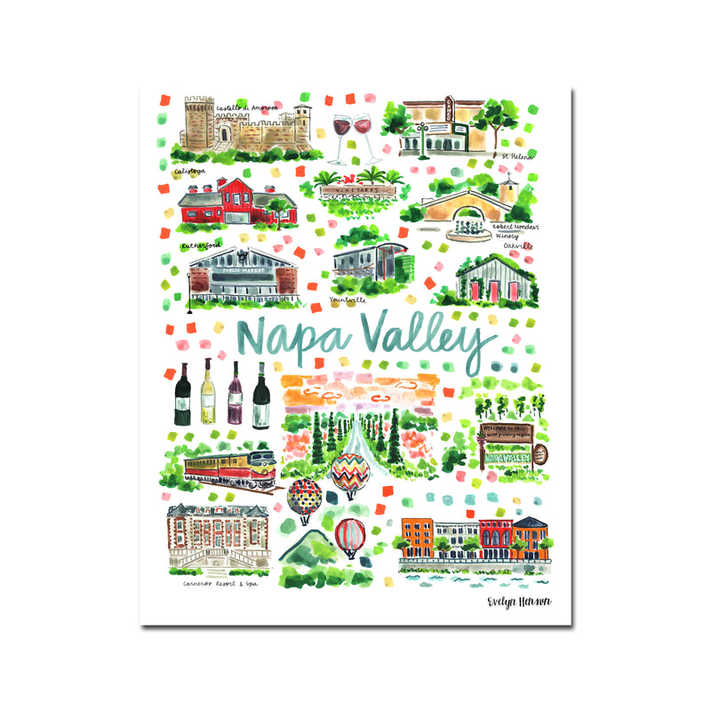 "Napa Valley" Fine Art Print