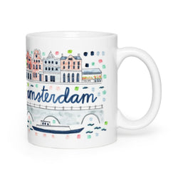 Amsterdam Map Mug