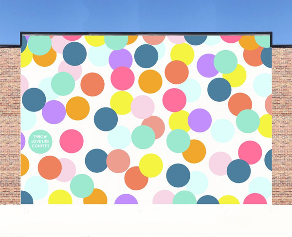 Dreaming of: a Confetti Wall Series