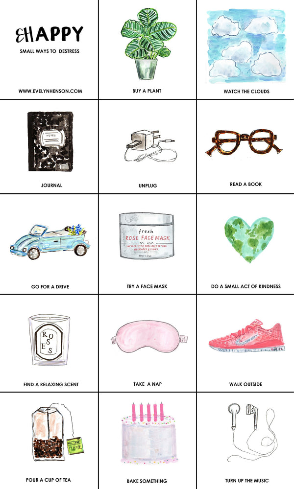 EHappy: Small Ways to Destress