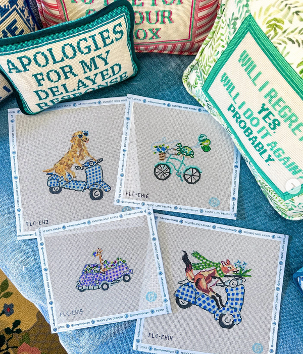 Needlepoint Collab with Penny Linn Designs