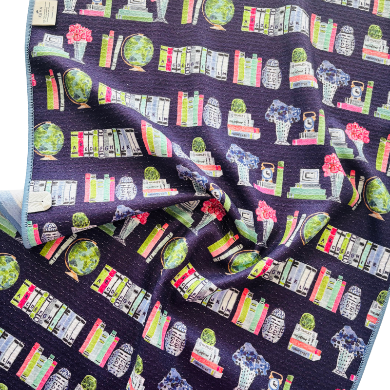 Believe in Your-Shelf Double-Sided Tea Towel