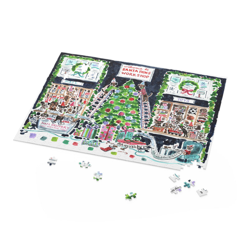 Santa Paws Workshop Puzzle