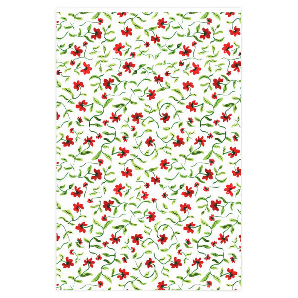 December Blooms Wrapping Paper