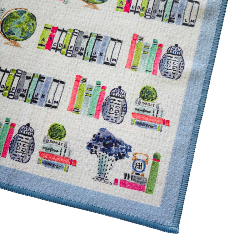 Believe in Your-Shelf Double-Sided Tea Towel
