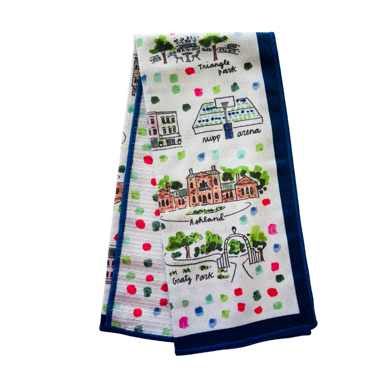 Lexington Double-Sided Tea Towel