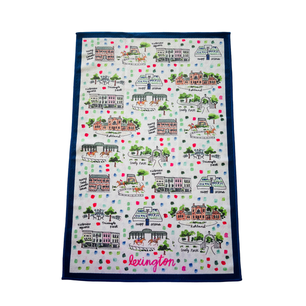 Lexington Double-Sided Tea Towel