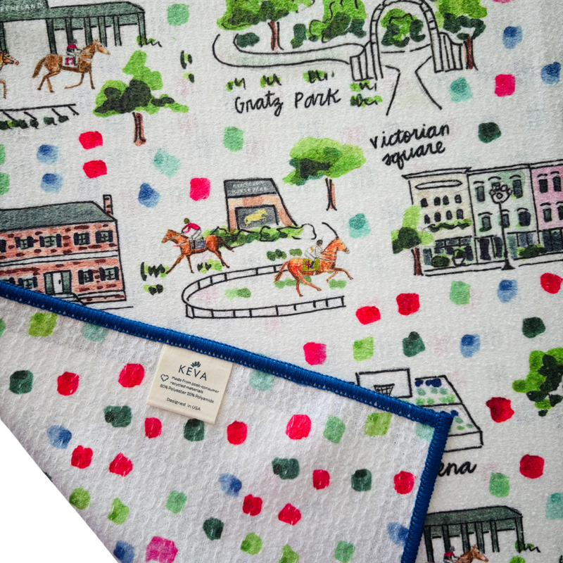Lexington Double-Sided Tea Towel