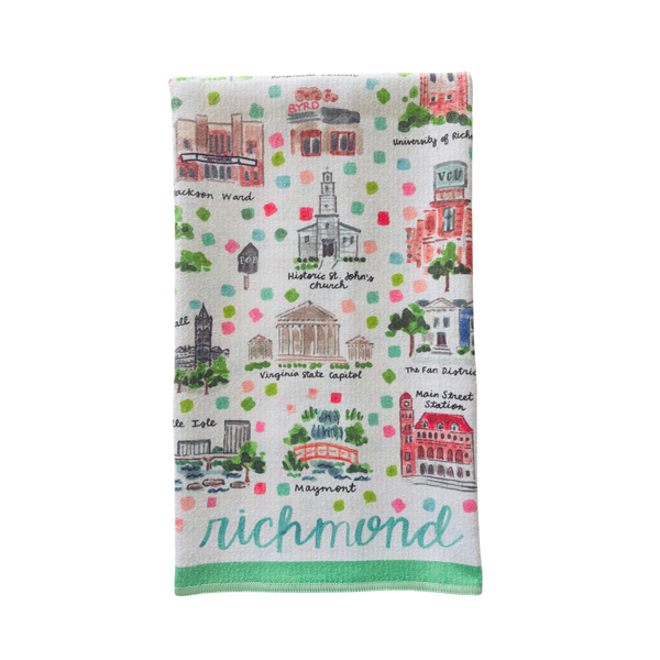 Richmond Double-Sided Tea Towel