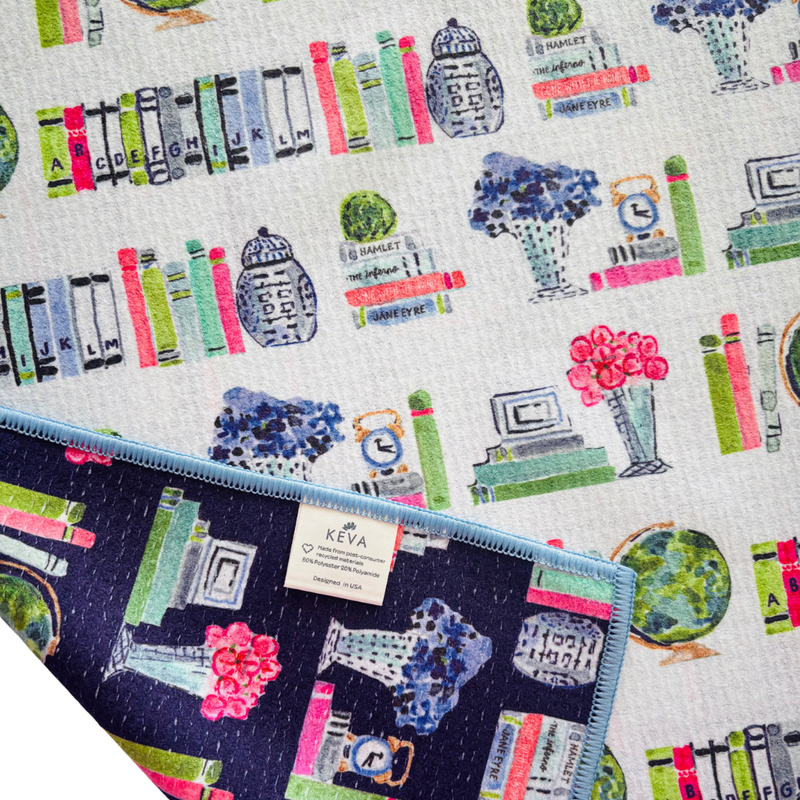 Believe in Your-Shelf Double-Sided Tea Towel