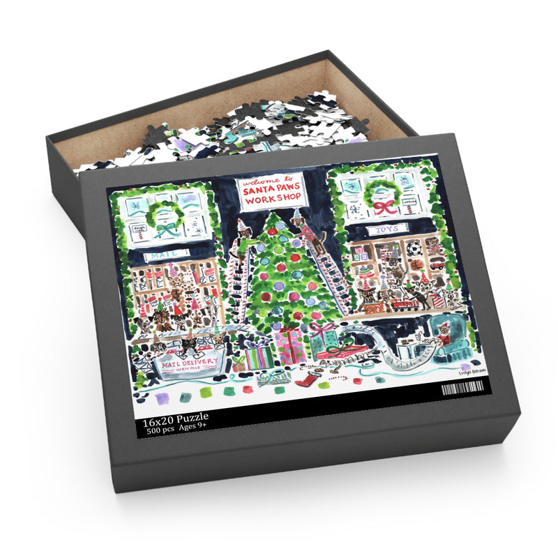 Santa Paws Workshop Puzzle