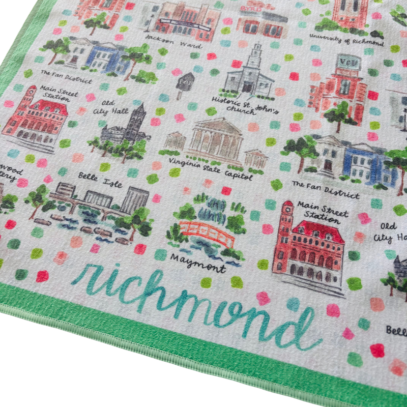 Richmond Double-Sided Tea Towel