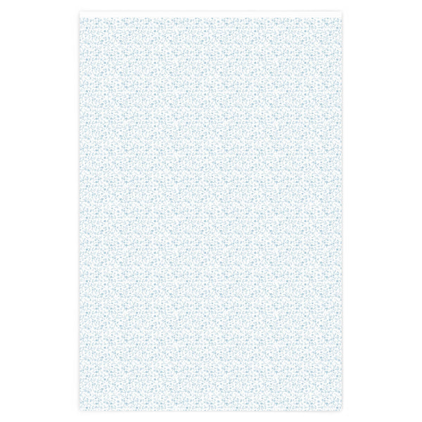 Bisou Blooms Blue Wrapping Paper