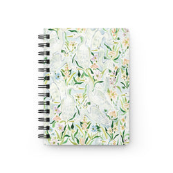 Heron Garden Spiral Bound Journal