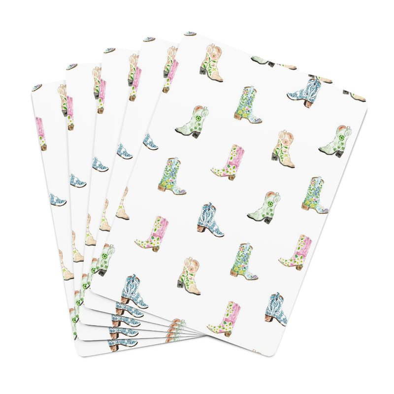 Boots Print Playing Cards