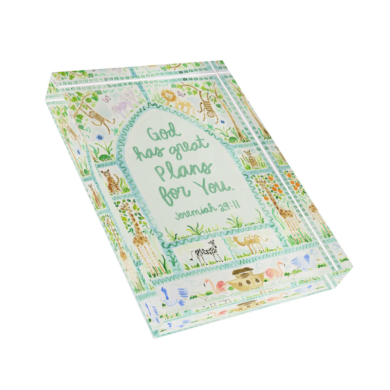 Jeremiah 29:11 Acrylic Verse Block