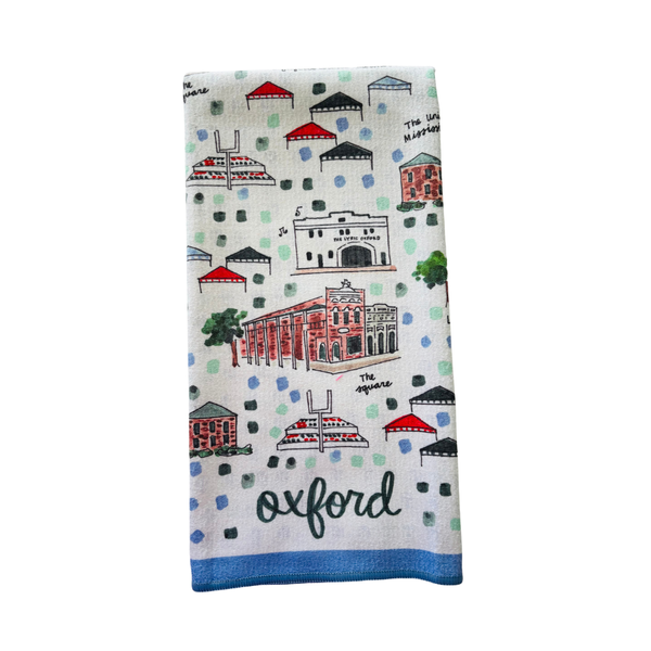 Oxford Double-Sided Tea Towel