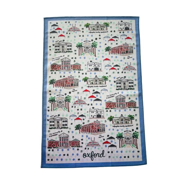 Oxford Double-Sided Tea Towel