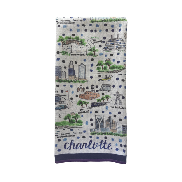 Charlotte Double-Sided Tea Towel