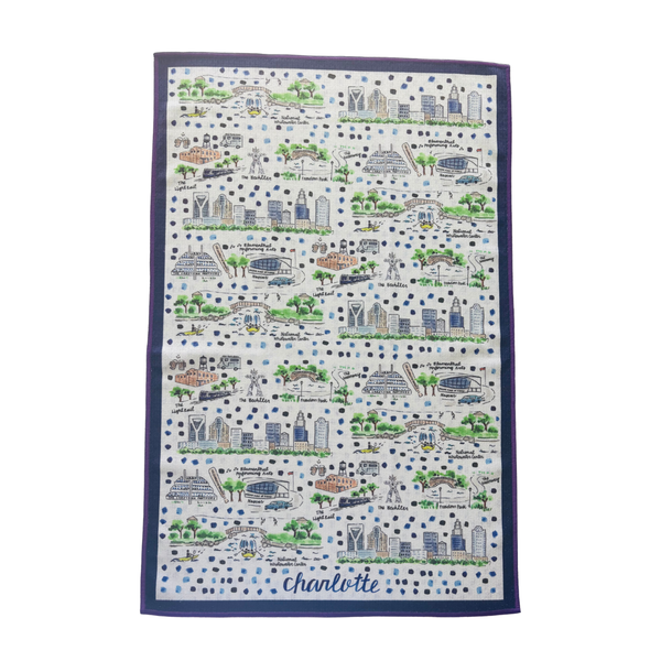Charlotte Double-Sided Tea Towel
