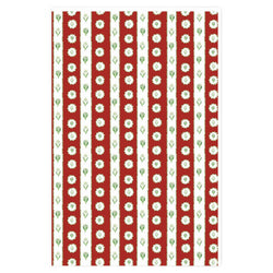 Paix Holiday Red Wrapping Paper