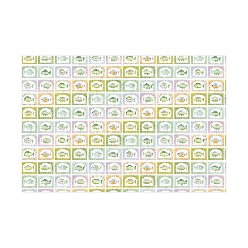 Rainbow Fish Gift Wrap