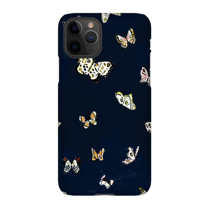 Butterfly Season (Navy) Phone Case