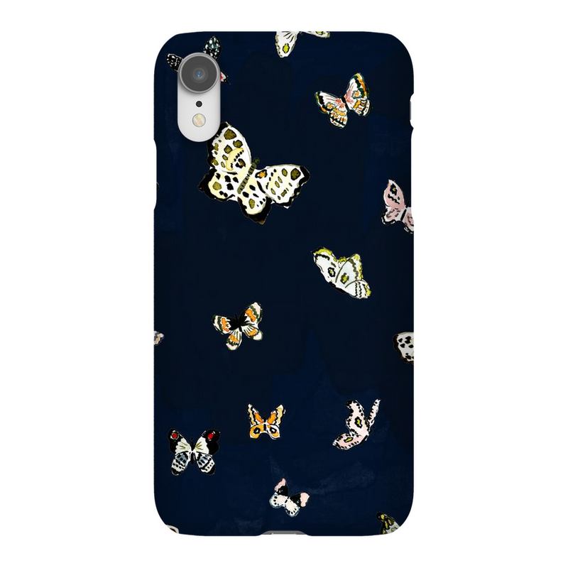 Butterfly Season (Navy) Phone Case