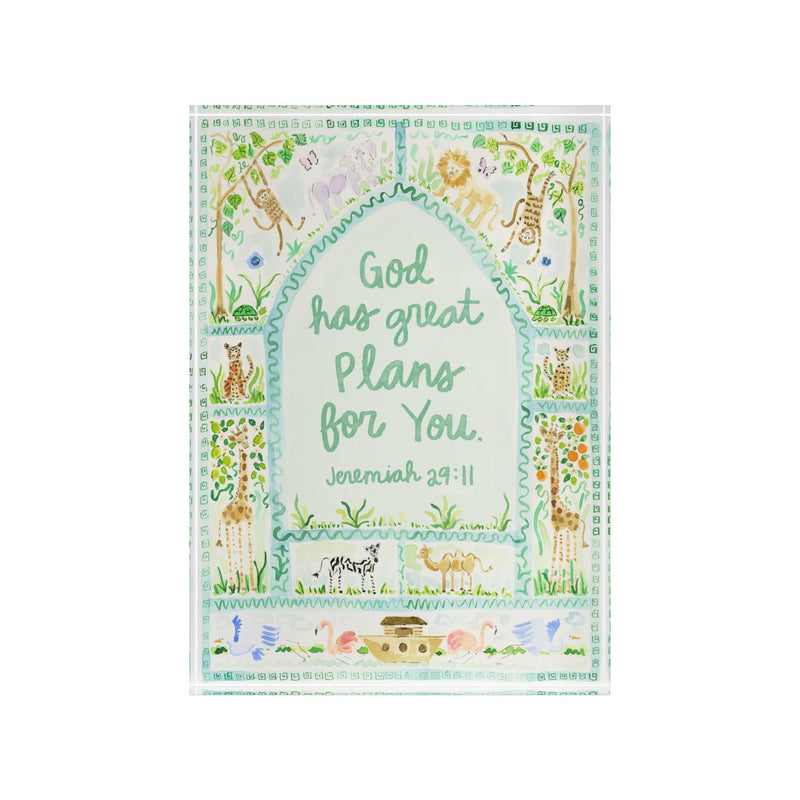 Jeremiah 29:11 Acrylic Verse Block