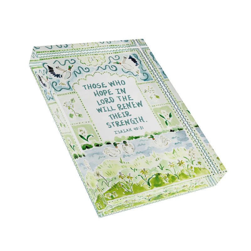 Isaiah 40:31 Acrylic Verse Block