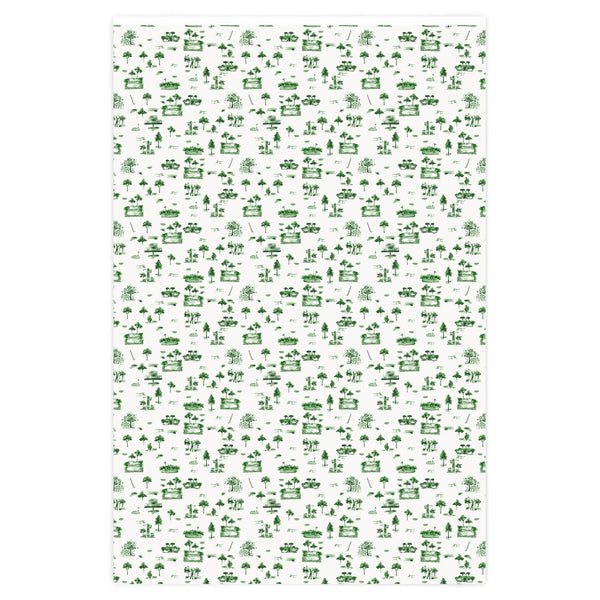Kyger Green Wrapping Paper
