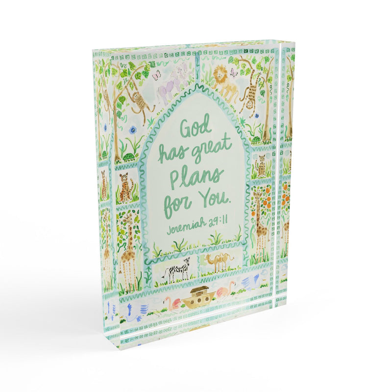 Jeremiah 29:11 Acrylic Verse Block