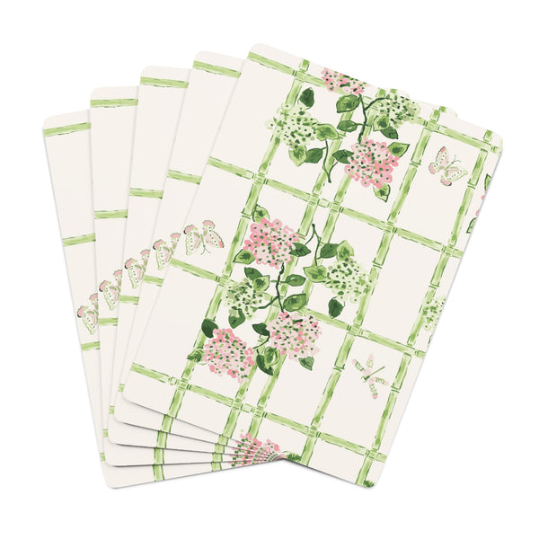 Trellis Print Playing Cards