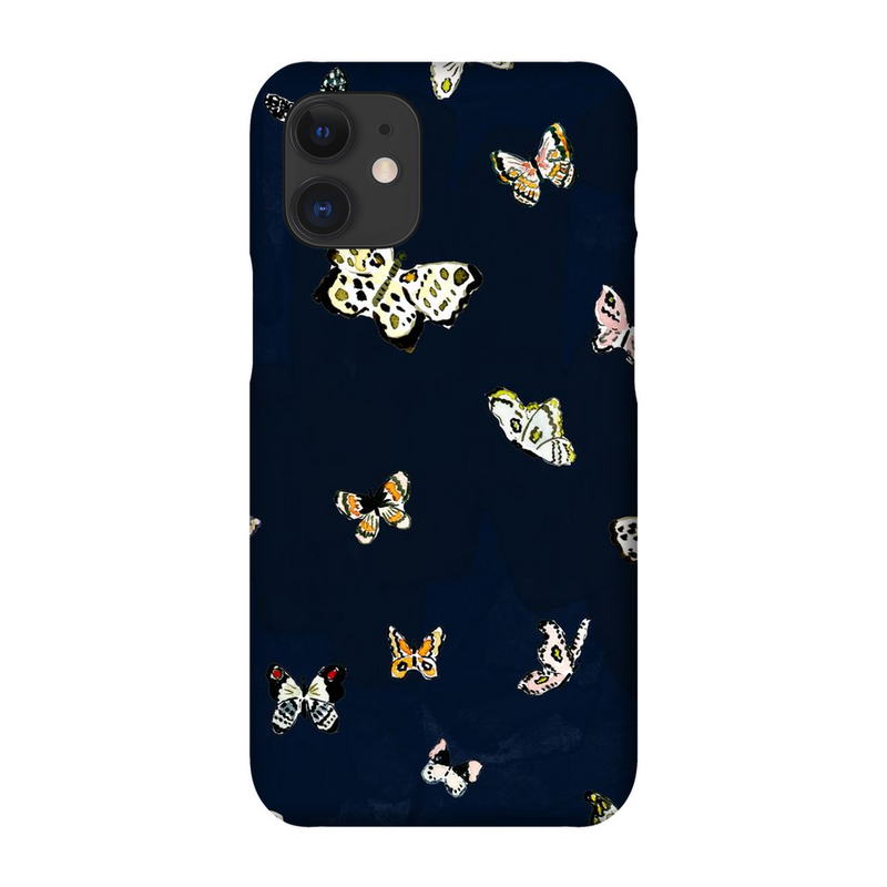 Butterfly Season (Navy) Phone Case