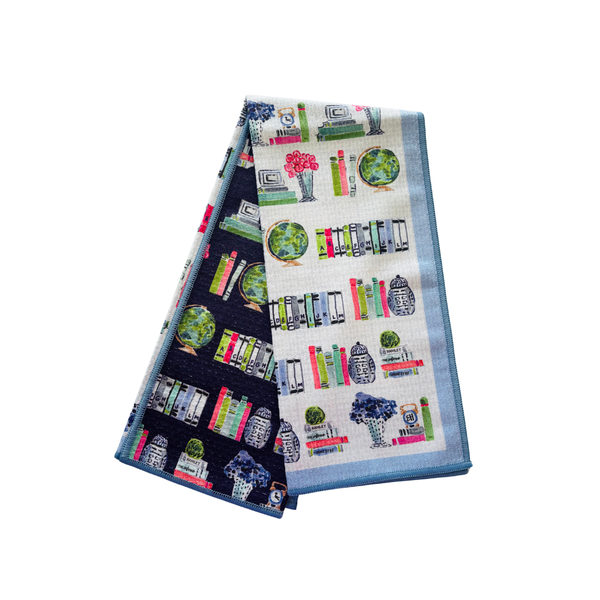Believe in Your-Shelf Double-Sided Tea Towel