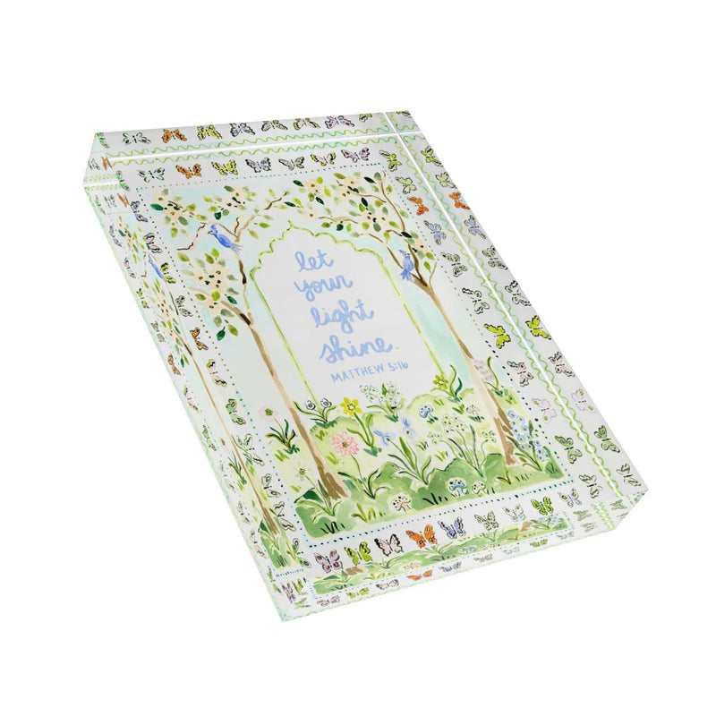 Matthew 5:16 Acrylic Verse Block